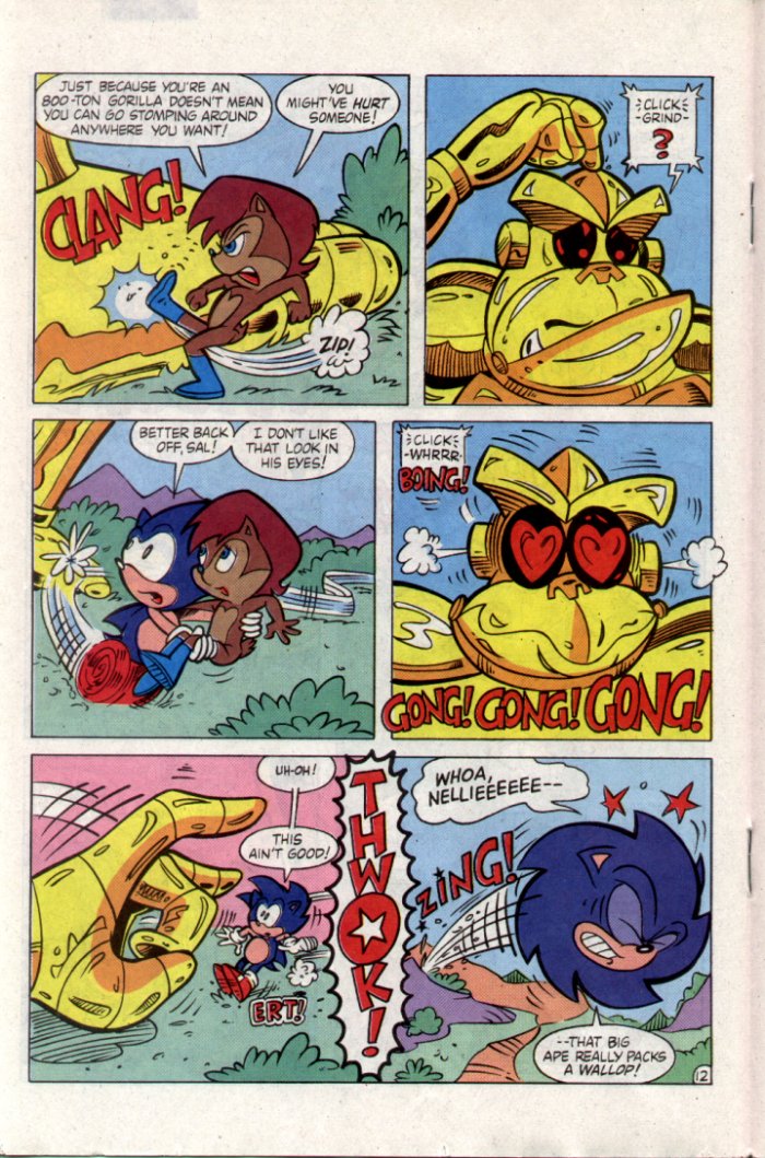 Sonic - Archie Adventure Series December 1994 Page 12